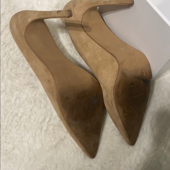 Jeffrey Campbell tan suede heels -Urban outfitters - Picture 4 of 6